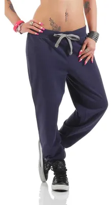 Produktbild von Damen Jogginghose Sporthose, Dunkelblau M/38