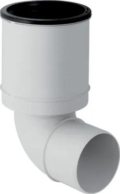 Produktbild von Geberit GE Silent-PP Anschlussbogen, 87,5°, DN 110 mm, lang, für WC, 1 Stk.