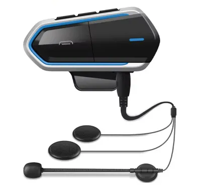 Produktbild von Wasserdichtes Moto Bluetooth V5.0 Helm-Headset Motorrad-FM-Radio-Headsets Stereo-Helm-Ohrhörer mit Freisprecheinrichtung