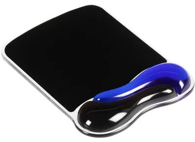 Produktbild von Kensington Kensington Duo Gel-Mauspad, Schwarz, Blau, Gel