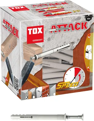 Produktbild von TOX Nageldübel Attack 6x80 mm / innen