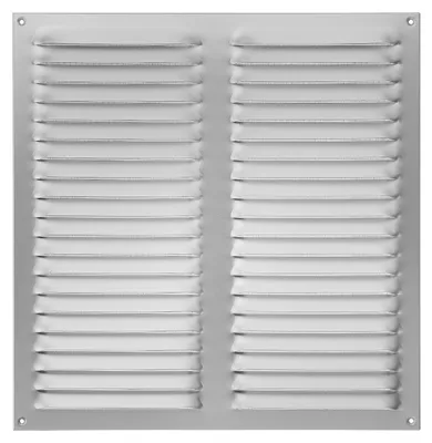 Obrázok produktu pre Mriežka na ochranu proti poveternostným vplyvom Upmann 400 x 400 mm eloxovaný hliník 54606