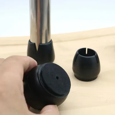 Zdjęcie produktu dla 16x Nakładki na Nogi Krzesła z Filcem do Mebli 17-21mm