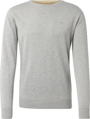 Produktbild von TOM TAILOR Feinstrick Pullover Basic mit Rippbündchen Leger Rundhals Sweater Größe: L