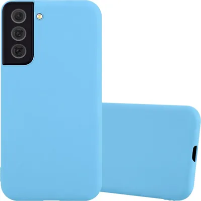 Produktbild von Cadorabo Hülle für Samsung Galaxy S22 PLUS Schutzhülle in Blau Handyhülle TPU Silikon Etui Case Cover