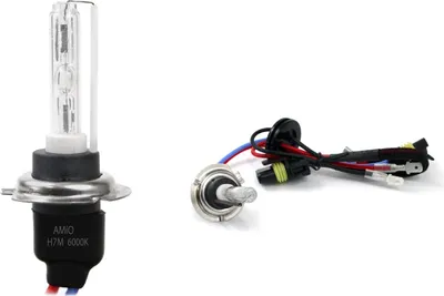 Zdjęcie produktu dla Żarówka ksenonowa żarnik hid xenon H7M 6000K metal AMIO-01427