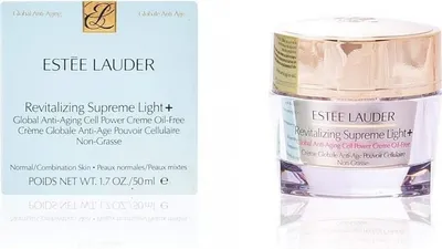 Produktbild von Estee Lauder Revitalizing Supreme Light+ Global Anti-Aging Cell Power Creme Oil-Free Aufhellungs- und Verjüngungscreme gegen Falten 50 ml
