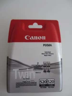 Immagine prodotto di Canon inchiostro originale / inchiostro PGI-520 BK, 2932B012, 2932B009, nero, blister, 2x420s, 2x19ml, 2pz, 2-pack