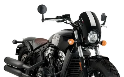 Produktbild von PUIG 21092N Anarchy  passend fuer INDIAN SCOUT Schwarz