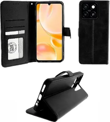 Produktbild von Buchtasche mit Magnetverschluss Handyhülle mit Kartenfächern kompatibel mit ZTE Blade A35