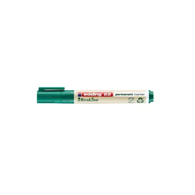 Produktbild von Edding 4-22 004, Grün, Meißel, Grün, Weiß, Kunststoff, Fein / Extradick, 1 mm