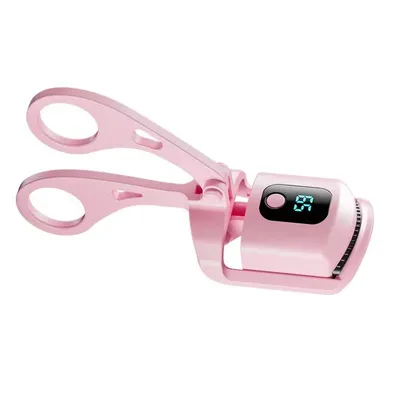 Produktbild von Beheizte Wimpernzange, wiederaufladbarer elektrischer Wimpernformer, LED-Anzeige, 3 Heizstufen, sicherer Wimpernformer für schöne Wimpern