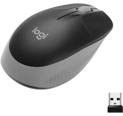 Obrázok produktu pre Bezdrôtová myš Logitech M190 sivá maloobchodná