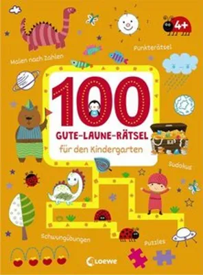 Obrázek produktu pro 100 Gute-Laune-Rätsel für den Kindergarten