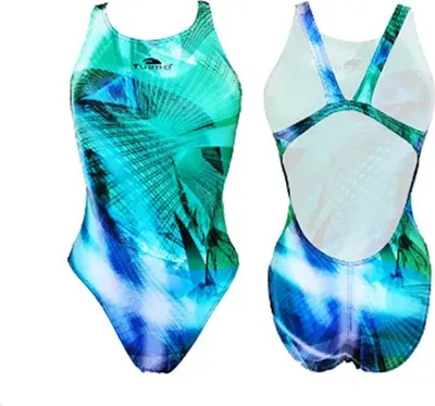 Image de Turbo Light Maillot de bain vert 9-10 ans Filles Vert 9-10 ans