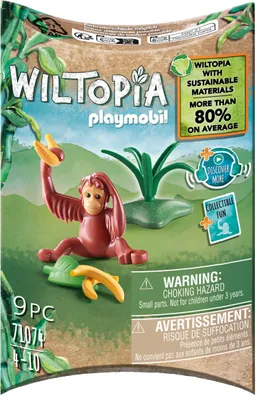 Image de PLAYMOBIL Wiltopia Baby Orang-oetan - 71074