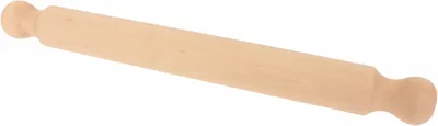 Produktbild von Woodcarver Holzteigroller Buchenholz Groß 40 cm