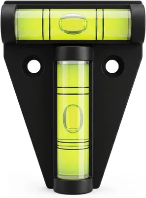 Imagen del producto de Nivel magnético en forma de T, compacto, 1 unidad, ideal para autocaravanas y caravanas
