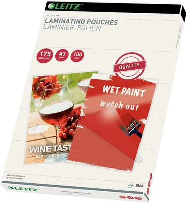 Immagine prodotto di LEITZ pellicola di laminazione in busta, DIN A3, lucida, 350 mic