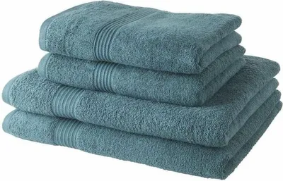 Obrázek produktu pro Set prosoape Today, 100% bumbac, albastru ocean, verde turcoaz, 4 piese, 50x90cm, 70x130cm
