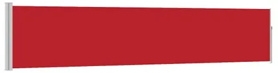 Immagine prodotto di vidaXL Tenda laterale estensibile 100×500 cm rosso