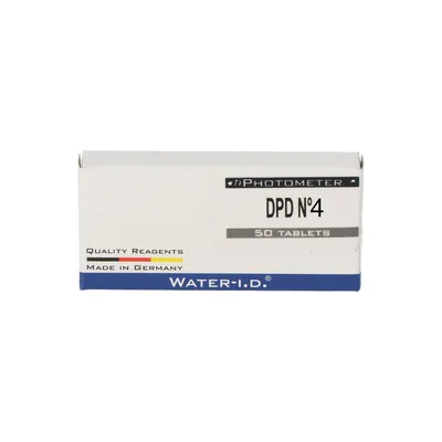 Produktbild von WATER-I.D. Tabletten DPD N°4 für PoolLab, 50 Stück