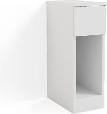 Produktbild von Vicco Nachttisch Enton, 20 x 59.5 cm, Weiß