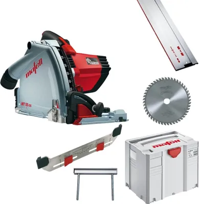 Produktbild von Mafell Tauchsäge MT 55 cc MaxiMAX im MAFELL-MAX mit Führungsschiene F 160 | 917614
