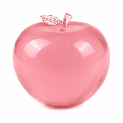 Produktbild von Quetschbarer Frucht-Stressball – dehnbare Knetmasse,  weiches Spielzeug, zum Stressabbau, Entspannen und zur Förderung der Konzentration, rosa Apfel