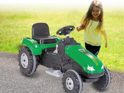 Produktbild von Ride-on Traktor Big Wheel 12V grün