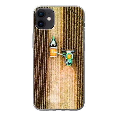 Produktbild von MuchoWow® Handyhülle Schutzhülle Hülle für iPhone 12 mini Traktor - Feld - Land - Bauernhof - Ernte Silikon Softcase Handy Hülle - Bild