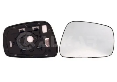 Produktbild von ALKAR Spiegelglas Außenspiegel Rechts für NISSAN NP300 Navara Pickup (D40) 6402558