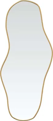 Obrázok produktu pre vidaXL Nástenné zrkadlo Golden 80x35 cm