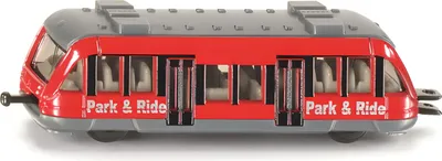 Produktbild von Siku Nahverkehrszug Modellbahn rot ; 1013