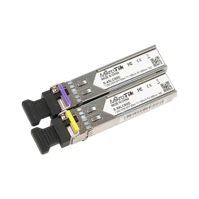 Produktbild von MikroTik 1.25G Bidirectional Single-Mode Module 80km Paar