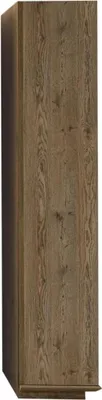 Produktbild von Kleiderschrank Anka 180x62x217 cm Rauchglasfronten goldfarben Eiche Optik