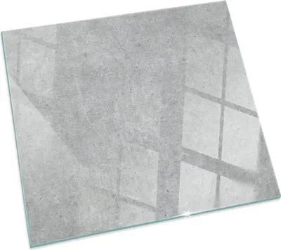 Immagine prodotto di Texture del calcestruzzo grezzo – Pannello in vetro per – Stufa a legna – Piano in vetro per camino – Vetro protettivo – Schermo protettivo in vetro – Pannello in vetro resistente al fuoco – Piastra protettiva termica – Pavimento protettivo in vetro – 50x50 cm