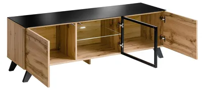 Produktbild von Wohnwand Set 5 tlg Luxus Wohnzimmer Kommode TV-Ständer Design Einrichtung