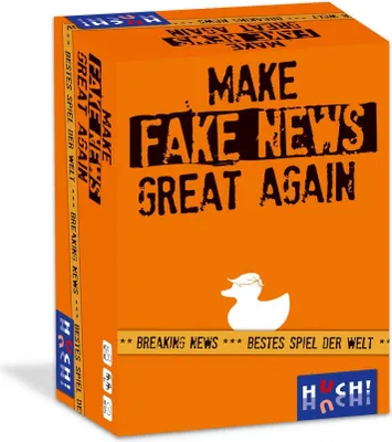 Produktbild von HUCH! Make Fake News Great Again, Brettspiel, Familie, 16 Jahr(e), Familienspiel