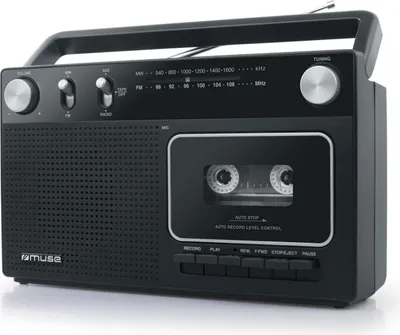 Immagine prodotto di MUSE M-152RC, radio portatile con lettore cassette