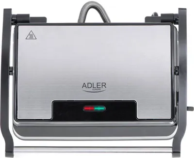 Produktbild von Adler AD 3052, Schwarz, Stahl, Rechteckig, Feuerrost, 230 x 145 mm, 1200 W, 220-240 V