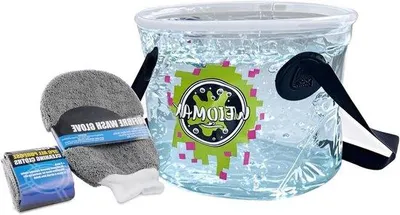 Immagine prodotto di Set da campeggio con serbatoio per l'acqua, ideale per i viaggi e la pulizia dell'auto (10 L)
