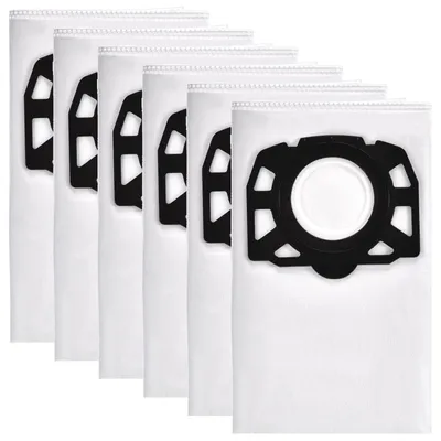 6 Stofzuigerzakken für Kärcher WD4/WD5/WD6/KFI 487