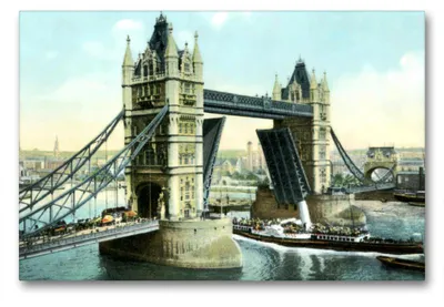 Produktbild von Premium Textil-Leinwand 90x60cm quer Premium Textil-Leinwand 90 cm x 60 cm quer Ein Motiv aus dem Kalender Historisches London von 1888 bis 1918 | Wandbild, HD-Bild auf Keilrahmen, Fertigbild auf hochwertigem Vlies, Leinwanddruck von Jens Siebert
