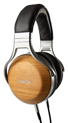 Produktbild von Denon AH-D9200, Kabelgebunden, 5 - 56000 Hz, 375 g, Kopfhörer, Schwarz, Edelstahl