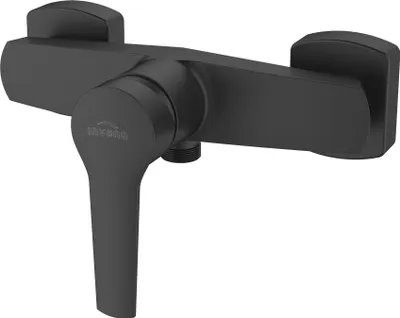 Produktbild von BADLAND Brausearmatur Wasserhahn FIRA Brausebatterie für Badezimmer in Schwarz