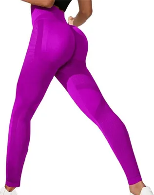 Produktbild von Naadloze, aansluitende sportshort voor dames met hoge taille – fitnessshort – yogabroek