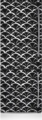Produktbild von Kühlschrankmagne Kühlschrank Aufkleber Magnetfolie Dekoration 60x180 cm - Orientalisches Muster