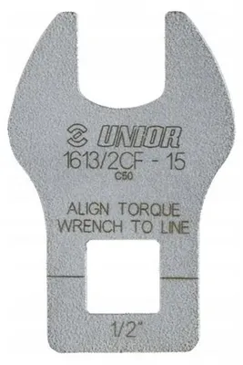 Produktbild von Unior 1613/2CF Pedalschlüssel Crowfoot Werkzeug