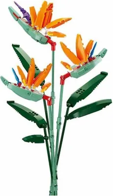 Produktbild von Klemmbaustein-Bausatz Paradiesvogelblume, 269 Teile, Modell 17x24x6,2cm, ab 6 Jahren